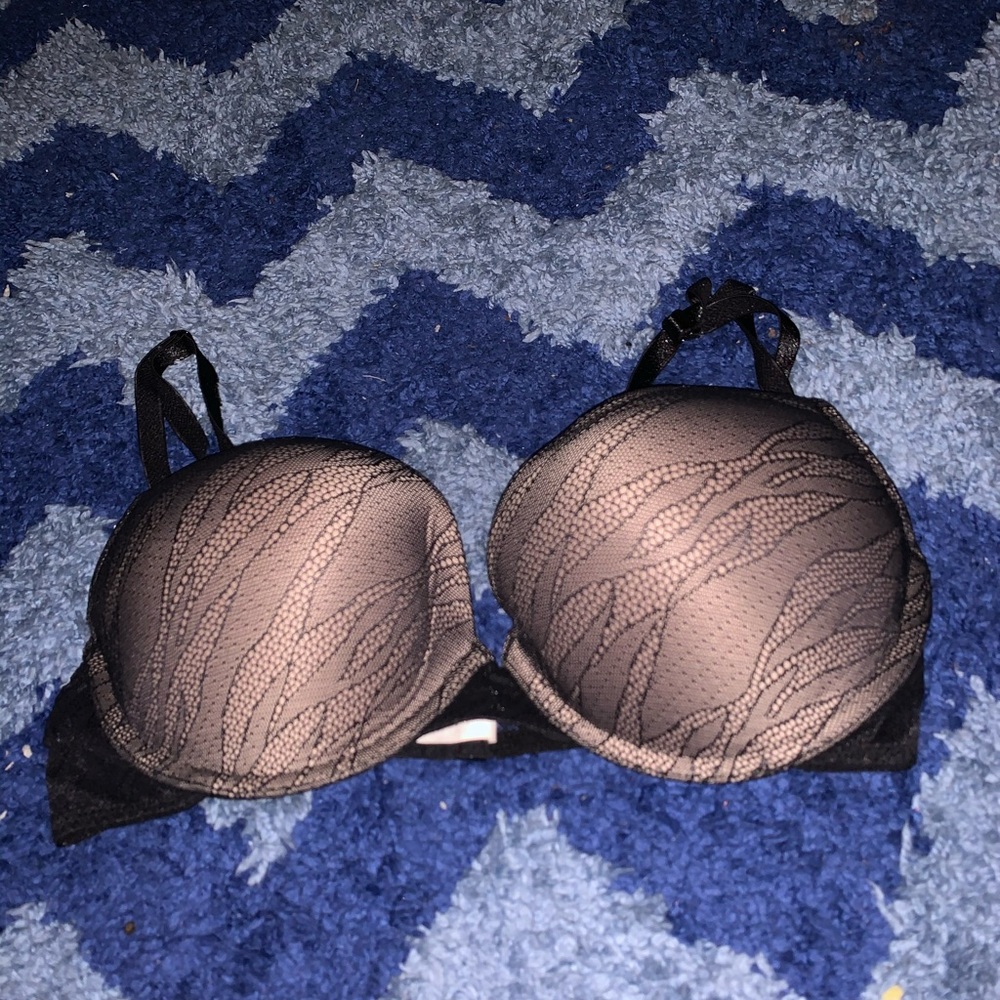 ZEBRA PRINT PUSH-UP BRA